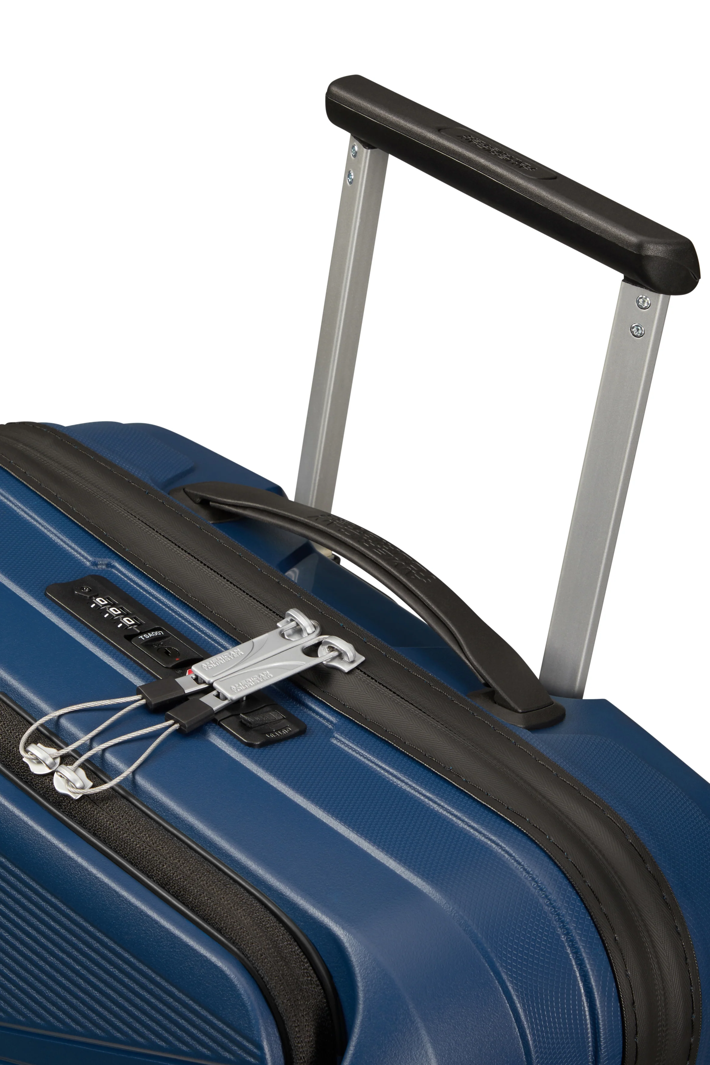 American Tourister Spinner Airconic Cabin 55cm - Front Pocket - Image 24