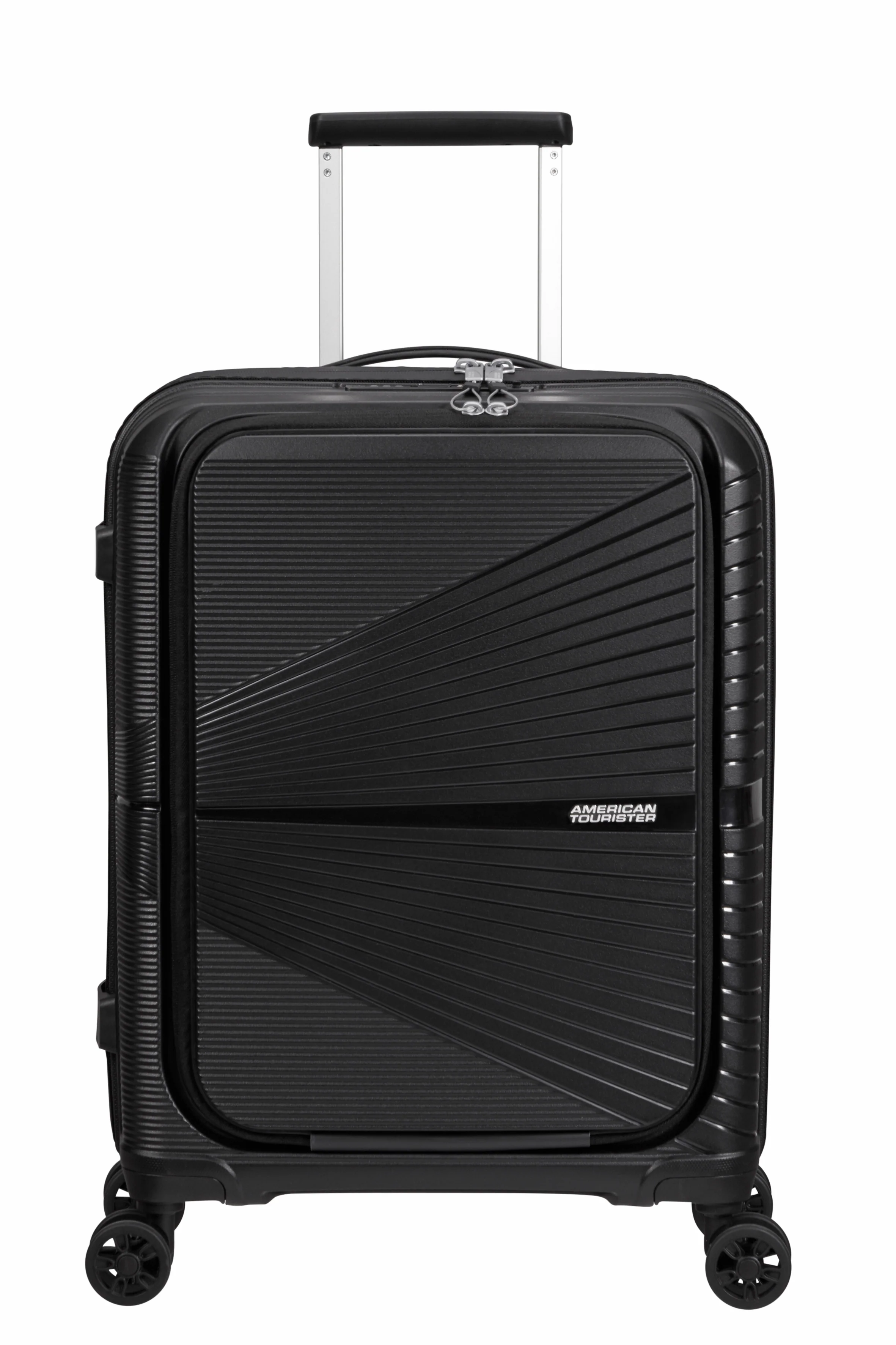 American Tourister Spinner Airconic Cabin 55cm - Front Pocket - Image 5