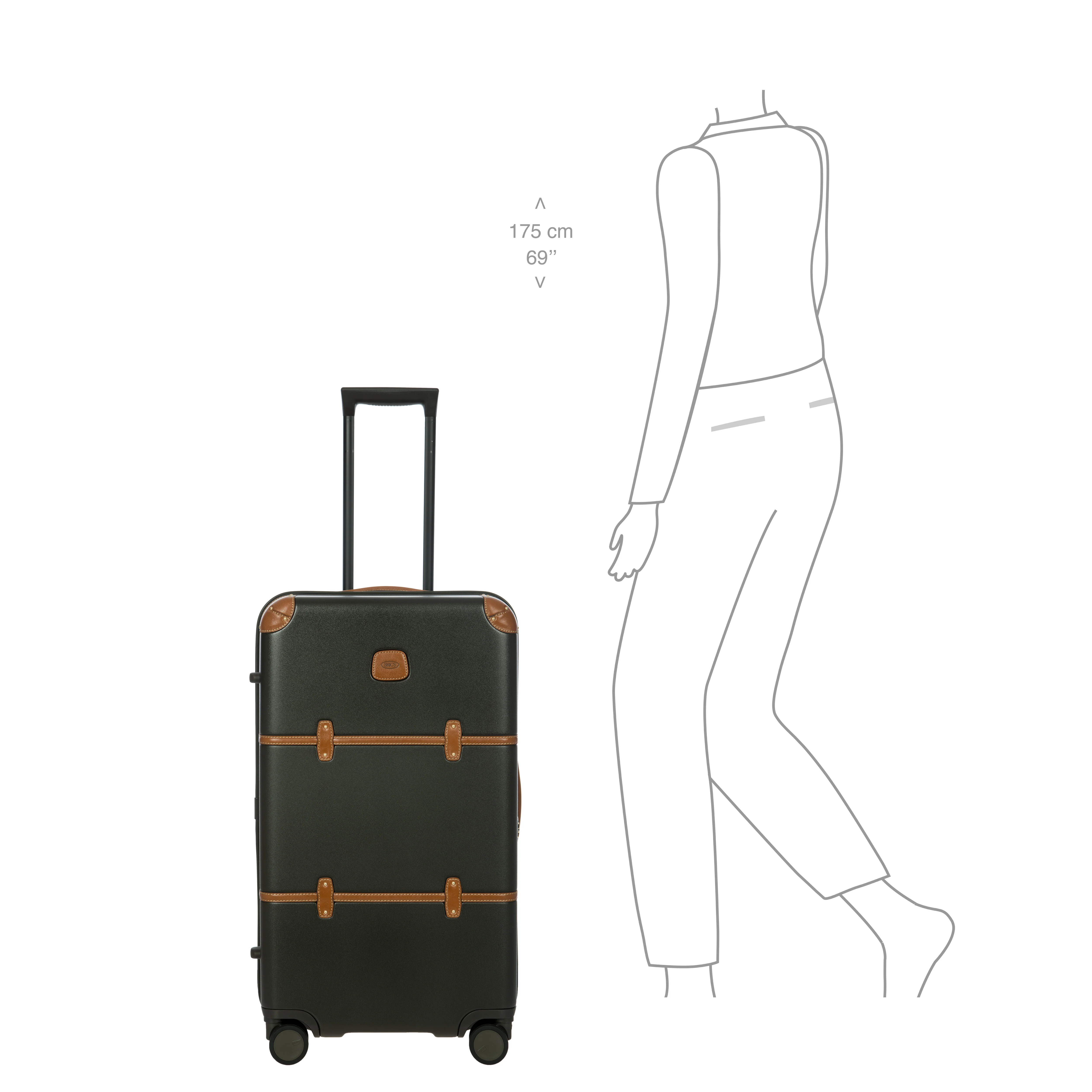 Bric's Bellagio 3 Trolley 72cm Trunk - Image 22