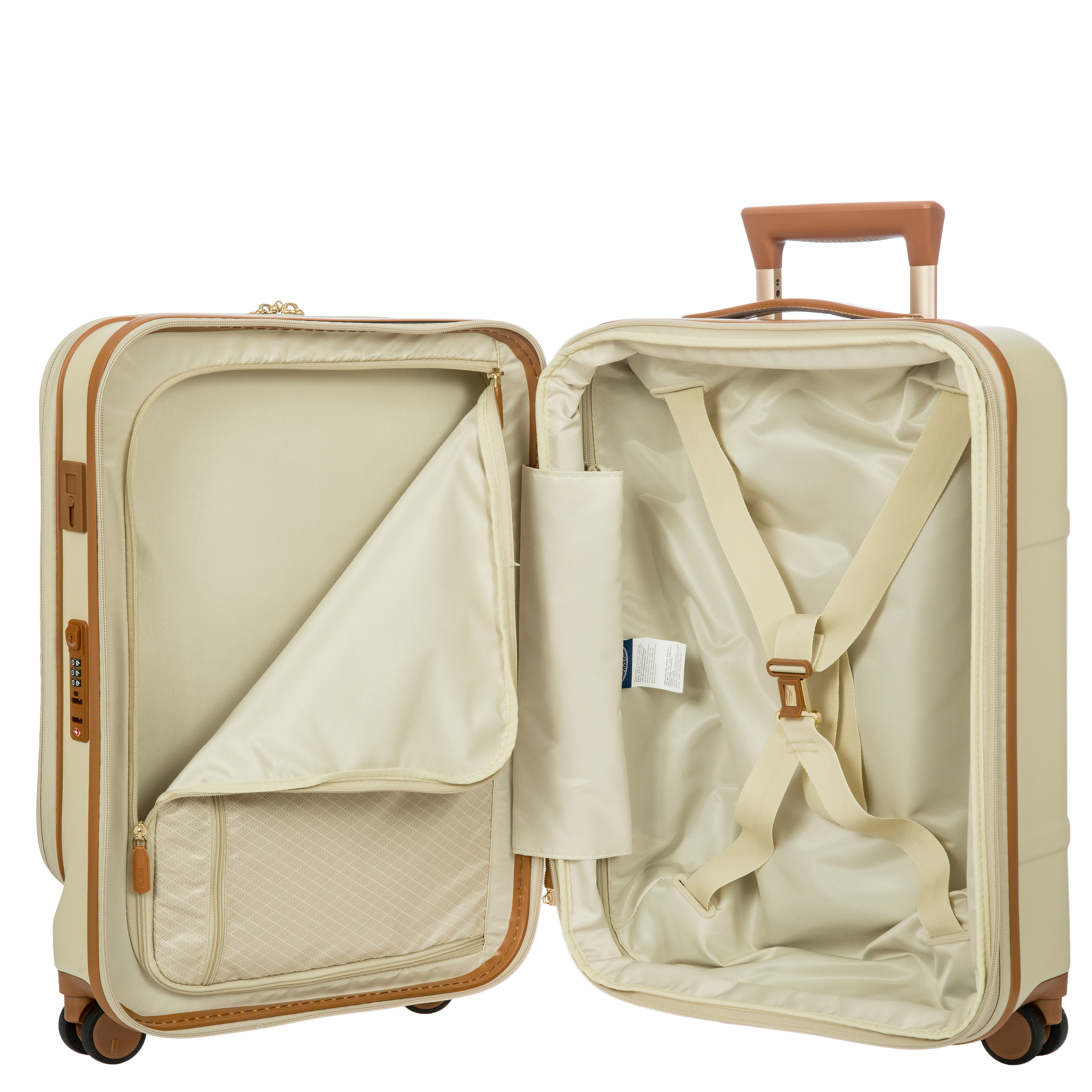Bric's Bellagio 3 Trolley Cabin 55cm - Front Pocket Expandable - Image 3