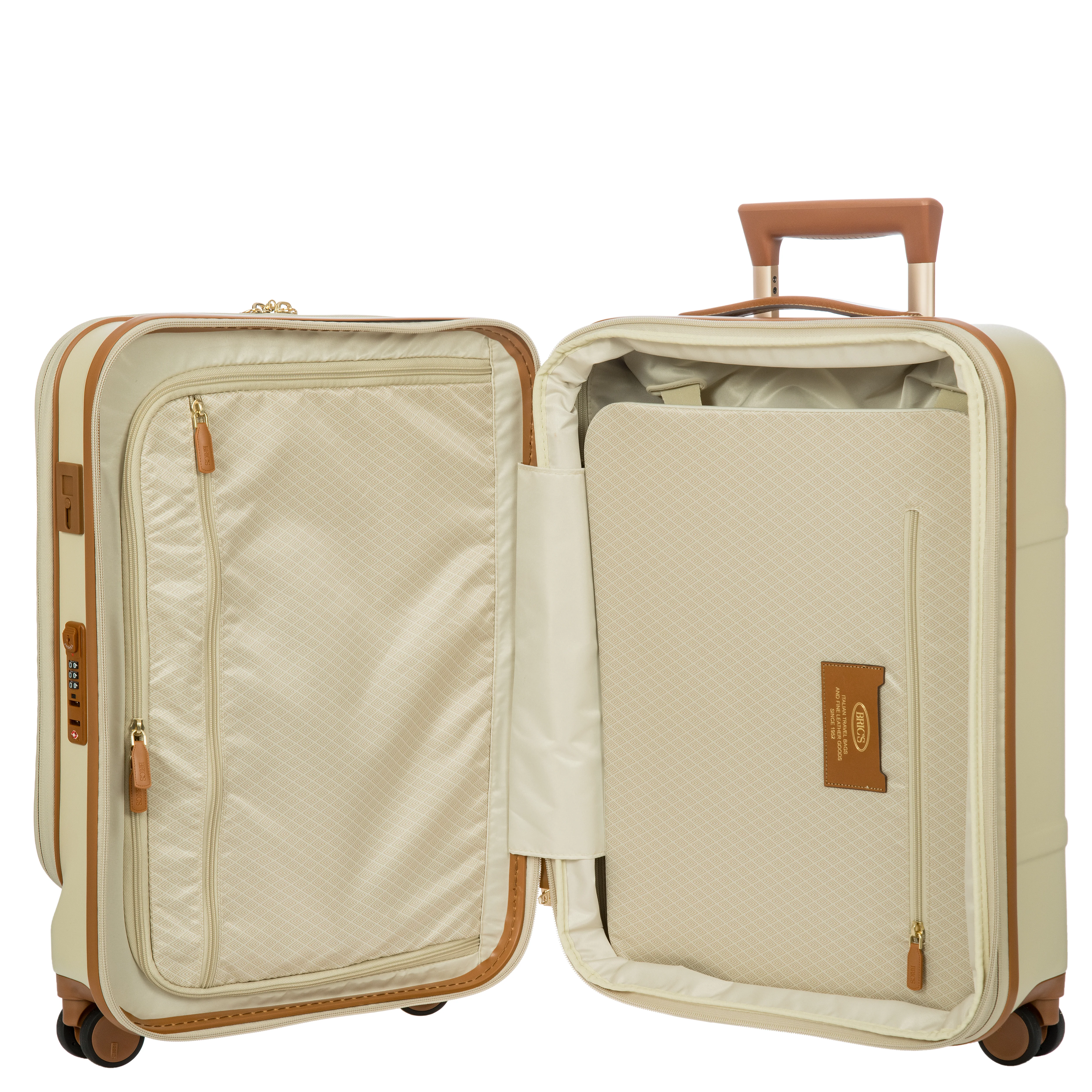 Bric's Bellagio 3 Trolley Cabin 55cm - Front Pocket Expandable - Image 7