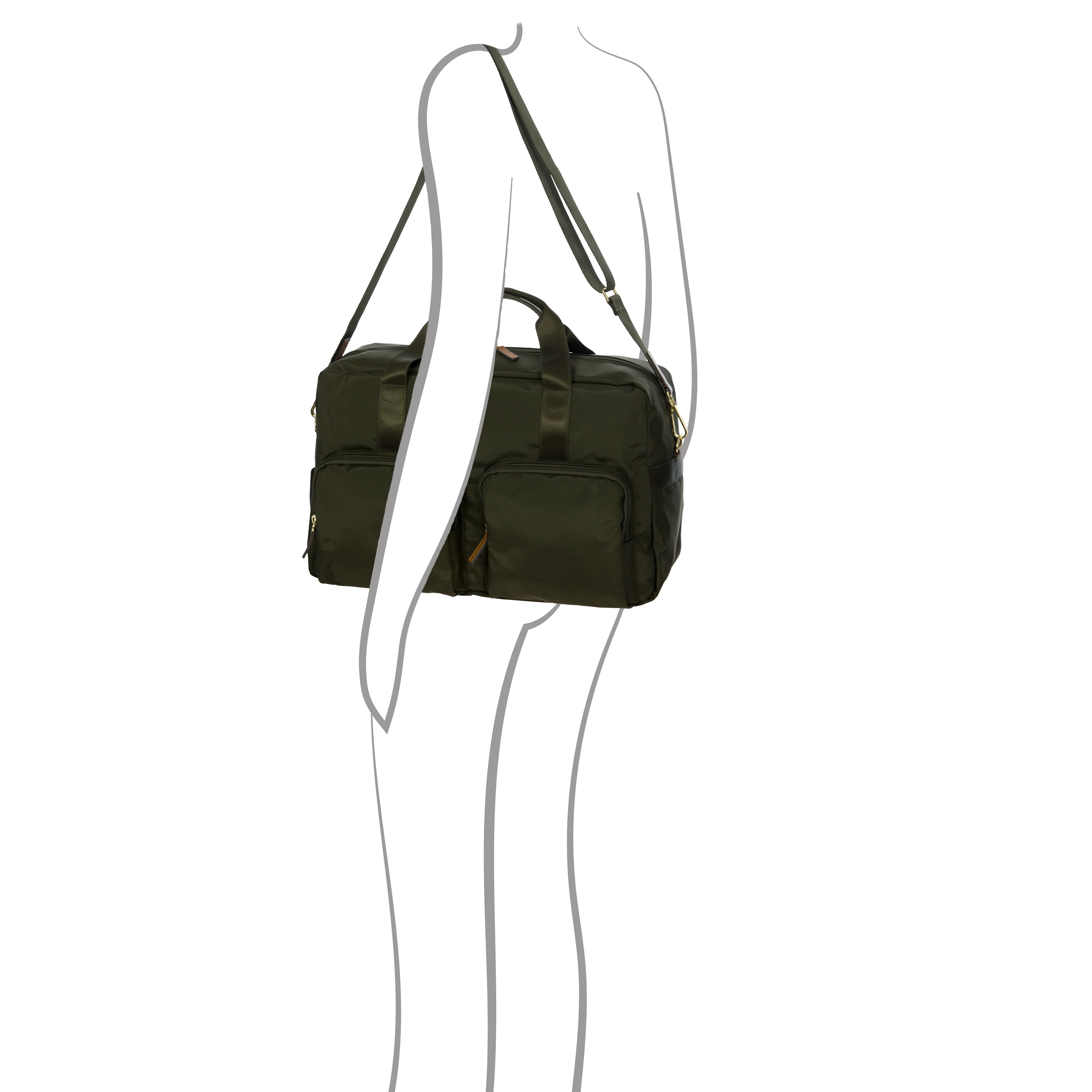 Bric's X-Travel Holdall with Front Pockets - 46cm - Image 7