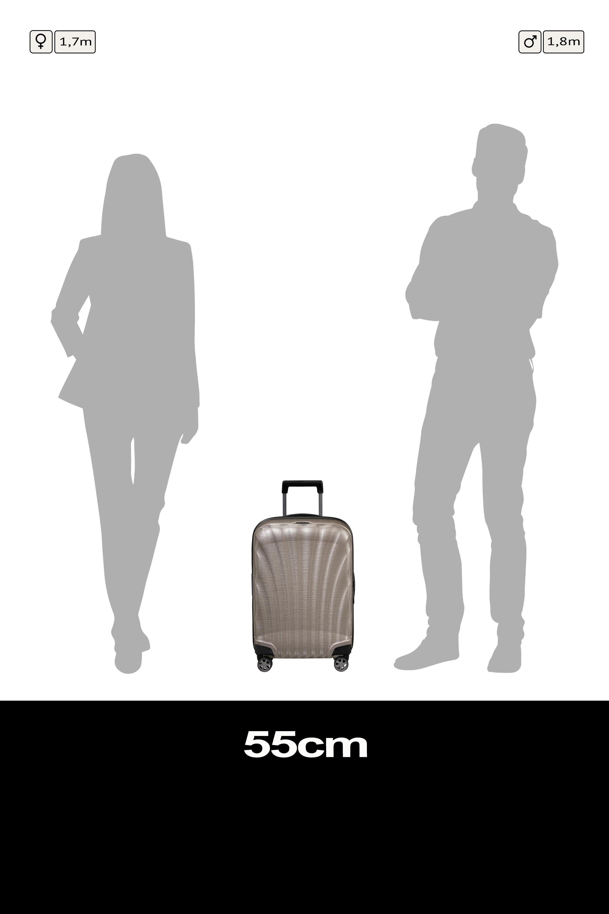 Samsonite C-Lite Cabin 55cm Suitcase EXP - Image 109