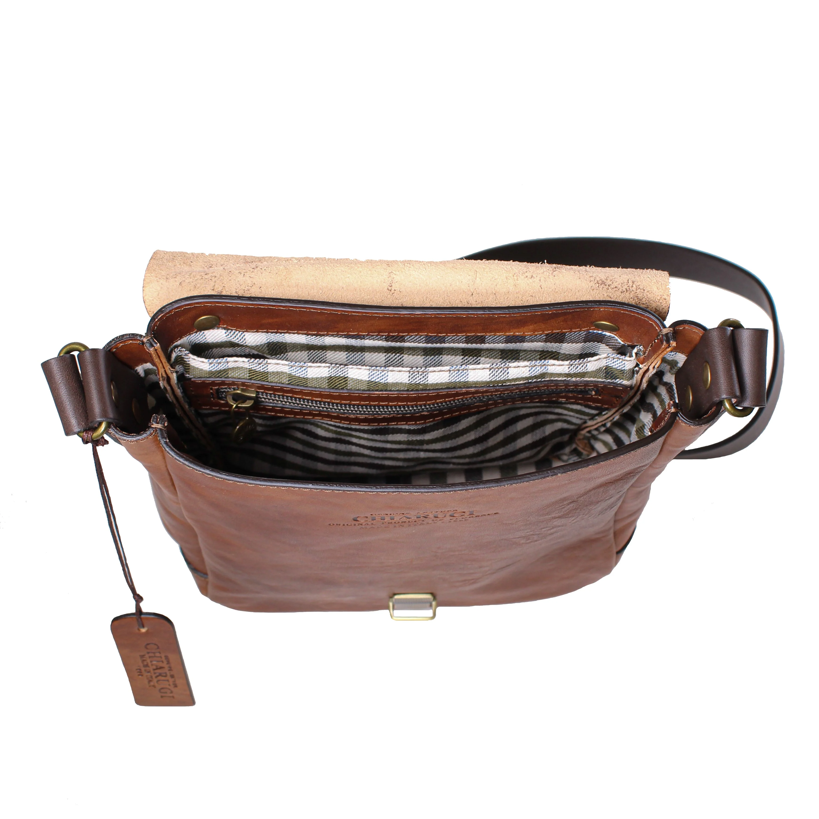 Chiarugi - Old Tuscany Flap Shoulder bag - Image 5