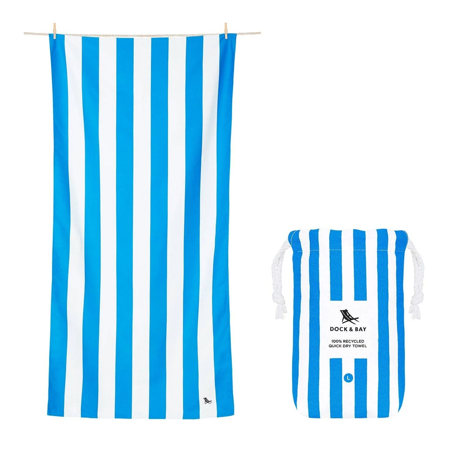 Dock & Bay Quick Dry Classic Large Beach Towels - Image 24