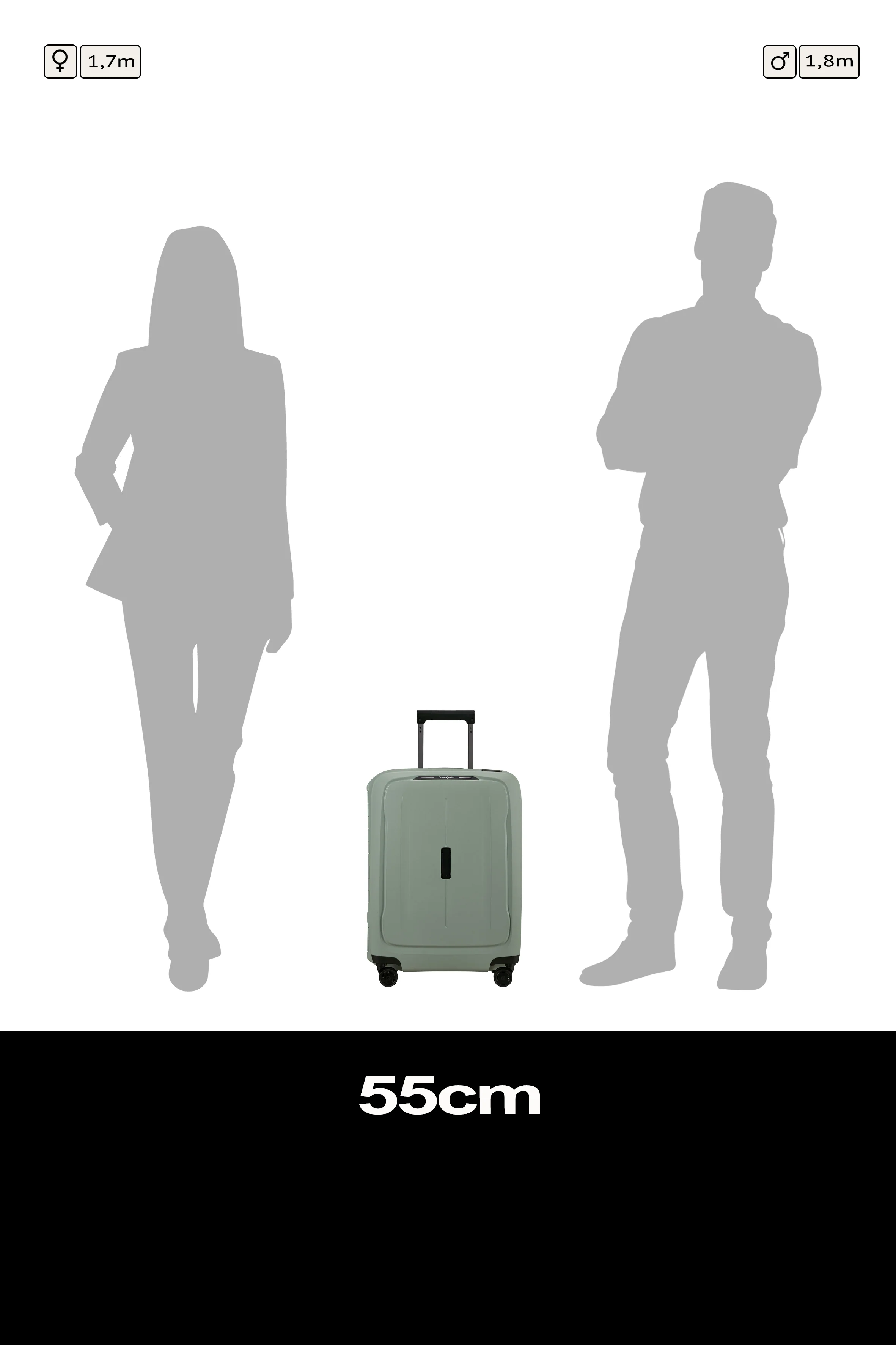 Samsonite Essens 55cm - Cabin Spinner - Image 167