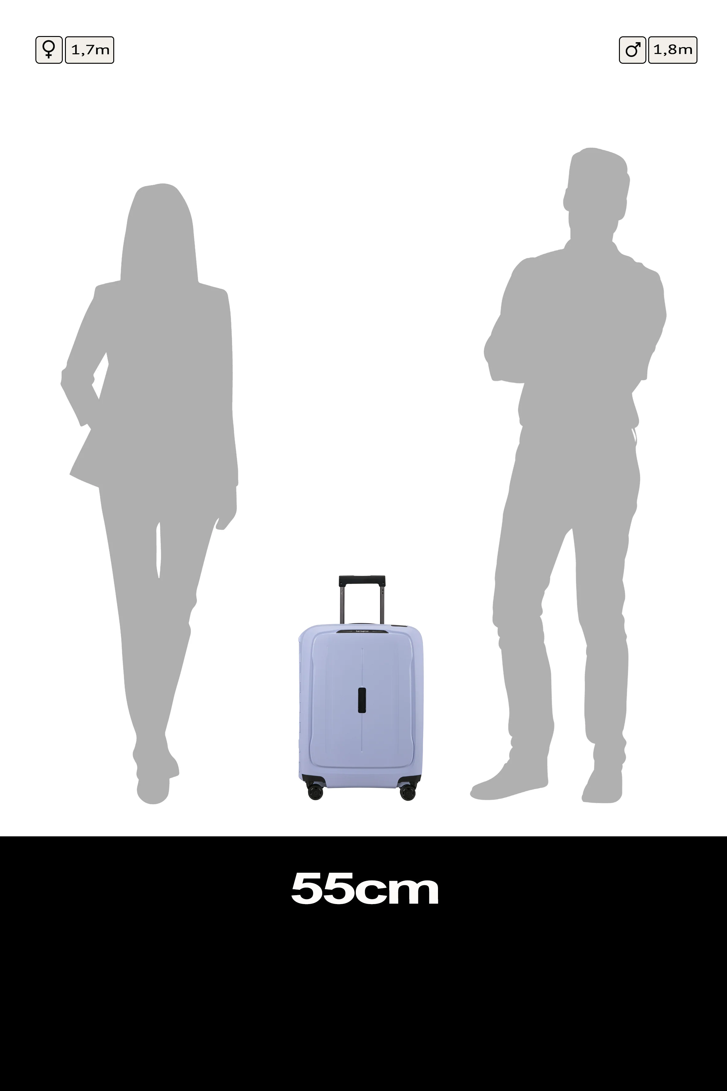 Samsonite Essens 55cm - Cabin Spinner - Image 175