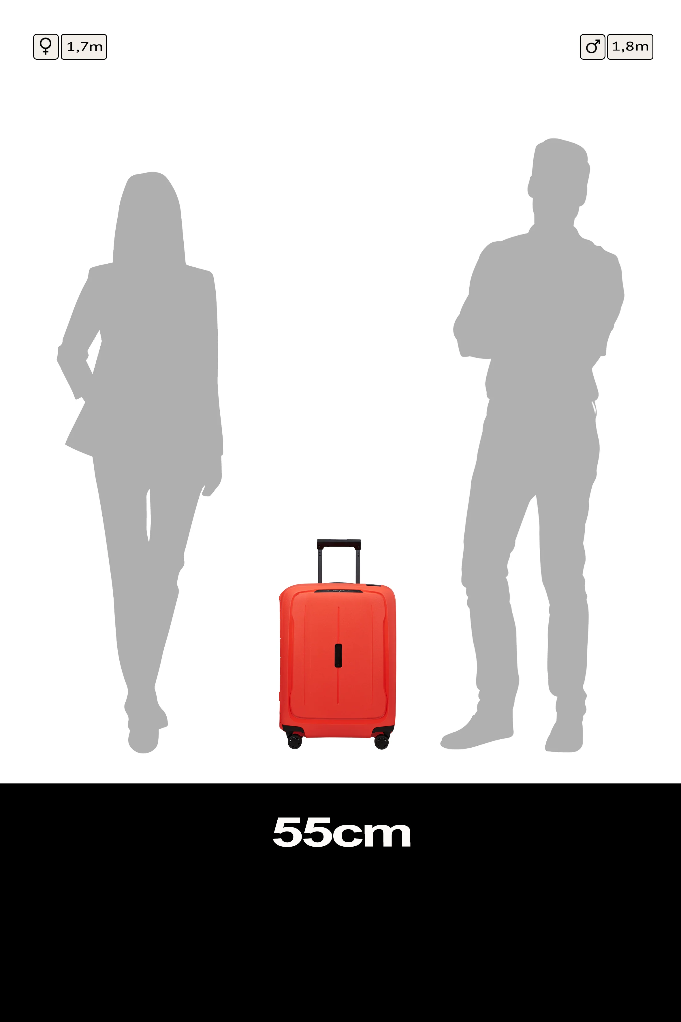 Samsonite Essens 55cm - Cabin Spinner - Image 194