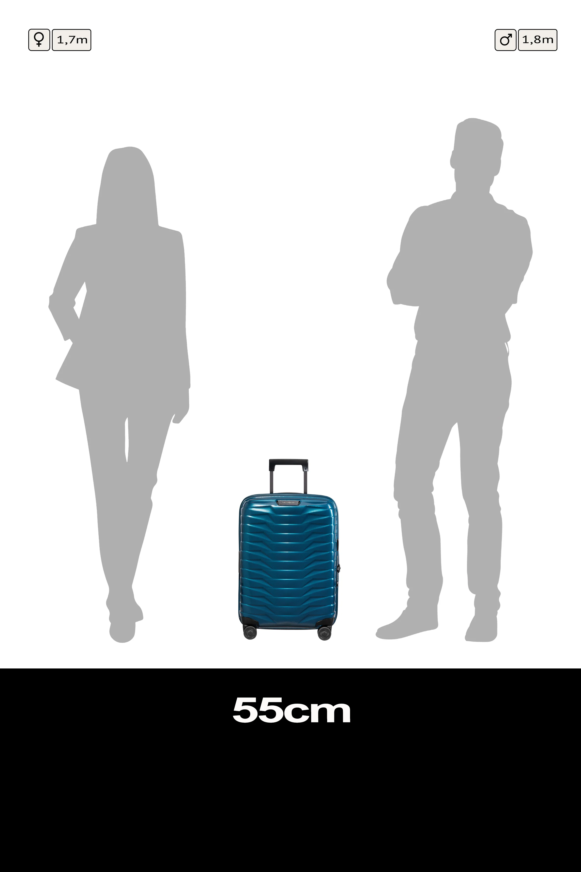 Samsonite Proxis Cabin Spinner 55cm - Image 56