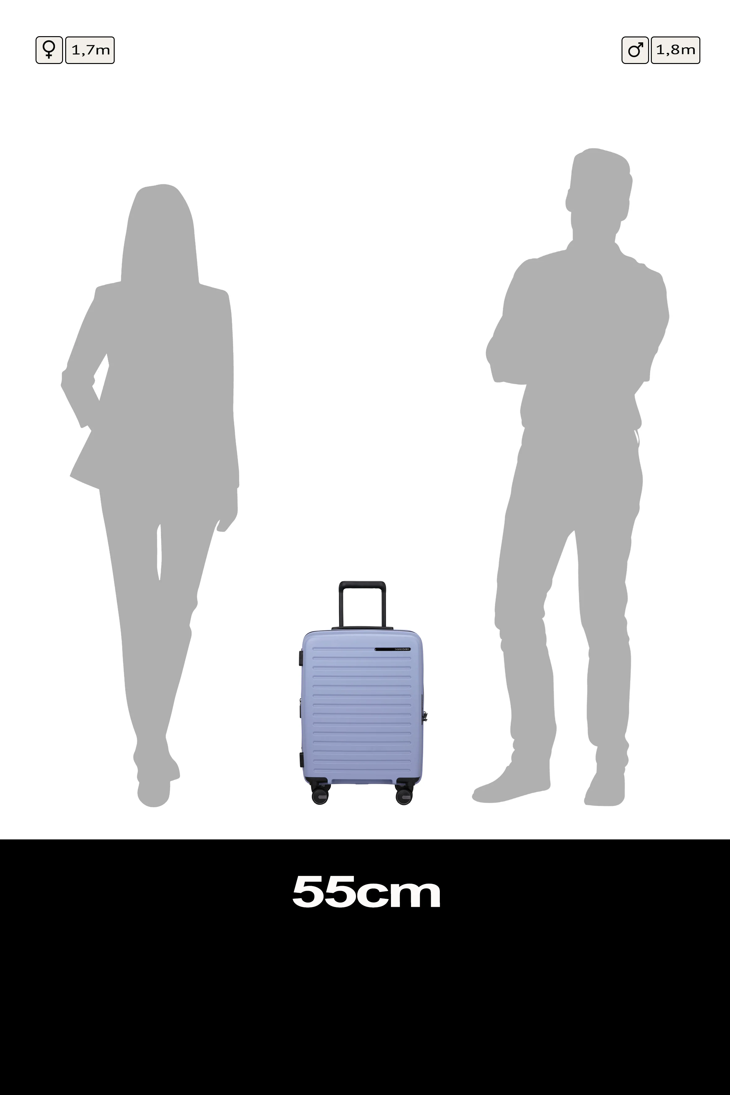 Samsonite Restackd Cabin 55cm EXP - Image 80