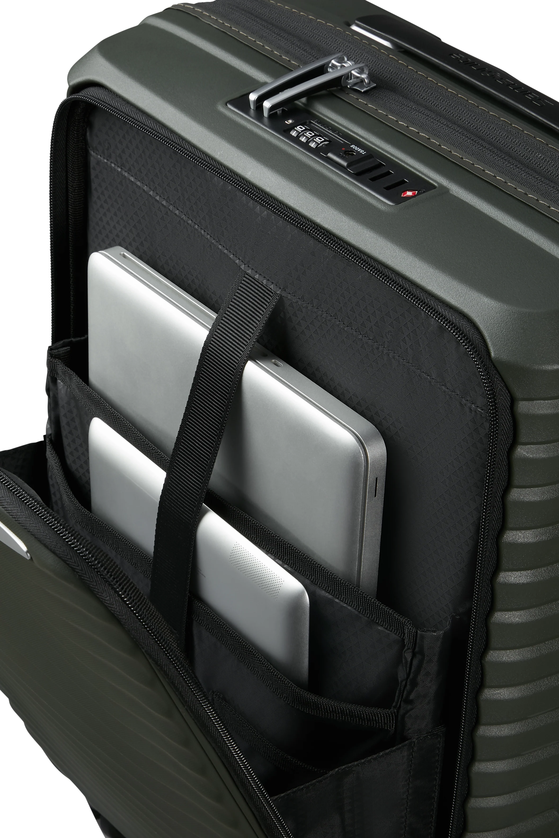Samsonite Upscape Cabin Front Pocket Spinner EXP(4 wheels) 55cm (Easy Access Cabin) - Image 37