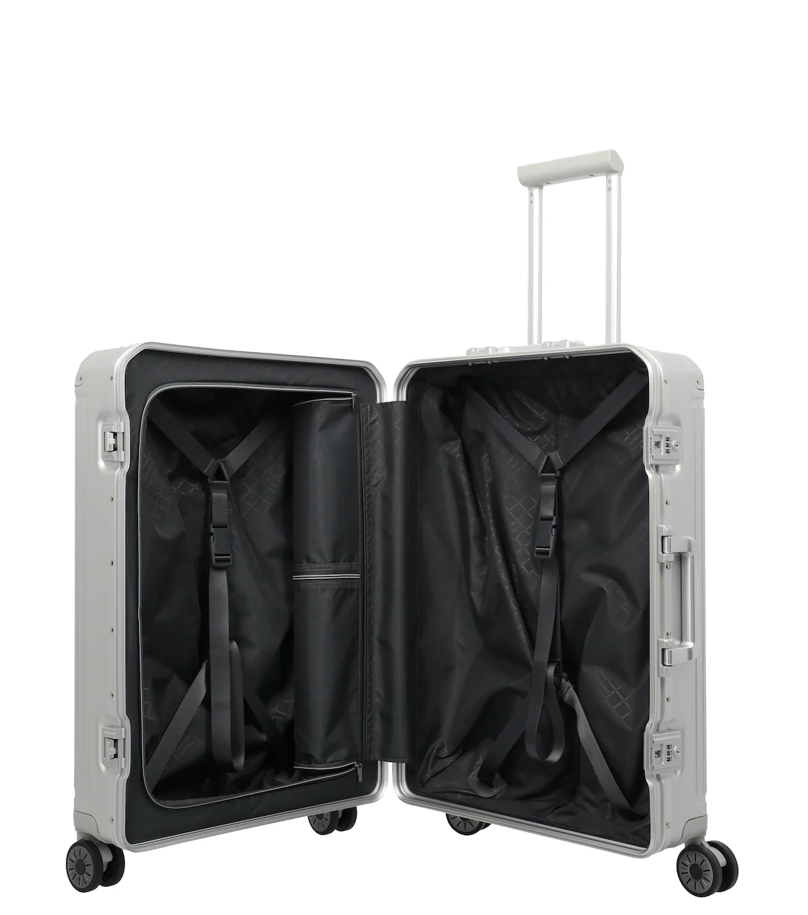 Travelite Next Trolley M - Aluminium - Image 4