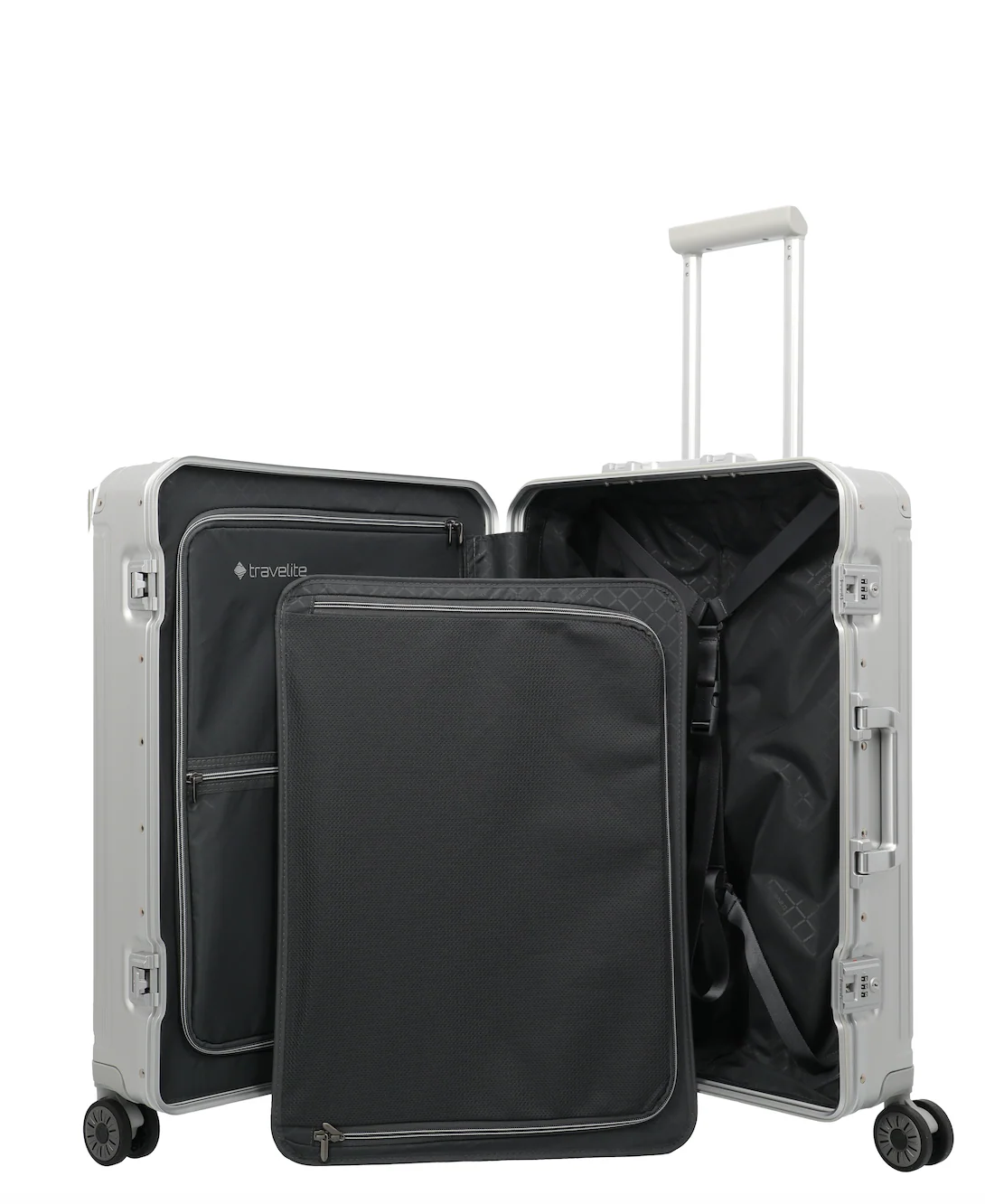 Travelite Next Trolley M - Aluminium - Image 5