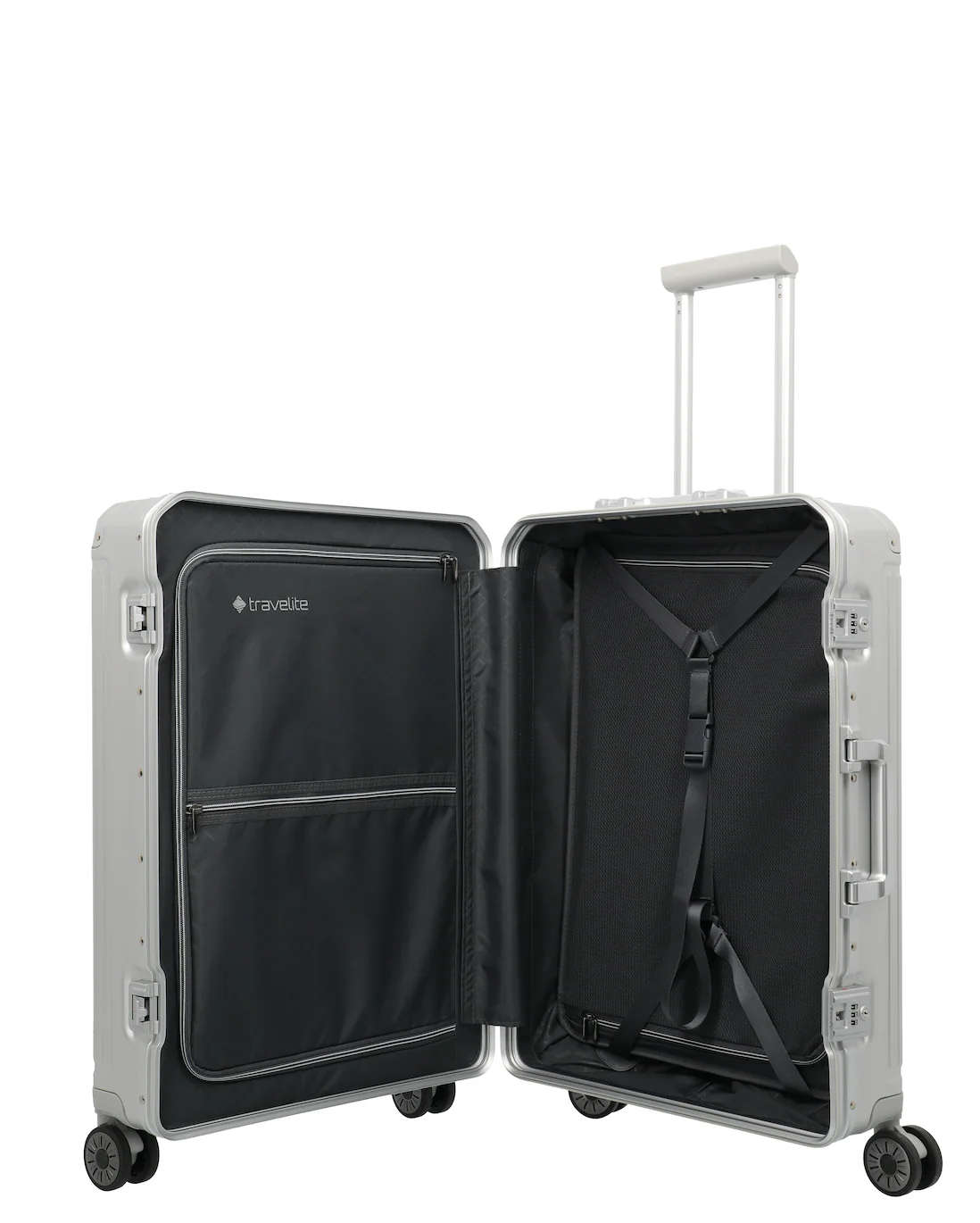 Travelite Next Trolley M - Aluminium - Image 6
