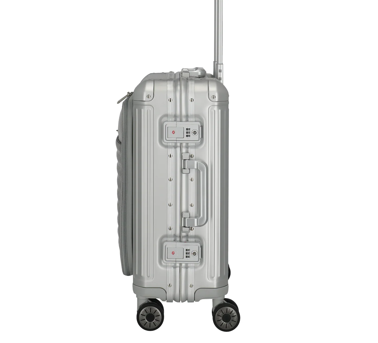 Travelite Next Trolley S+ 55cm Front Pocket - Image 11