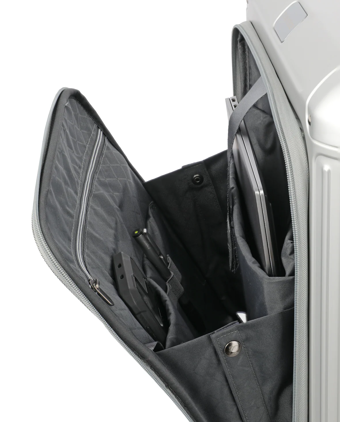 Travelite Next Trolley S+ 55cm Front Pocket - Image 13