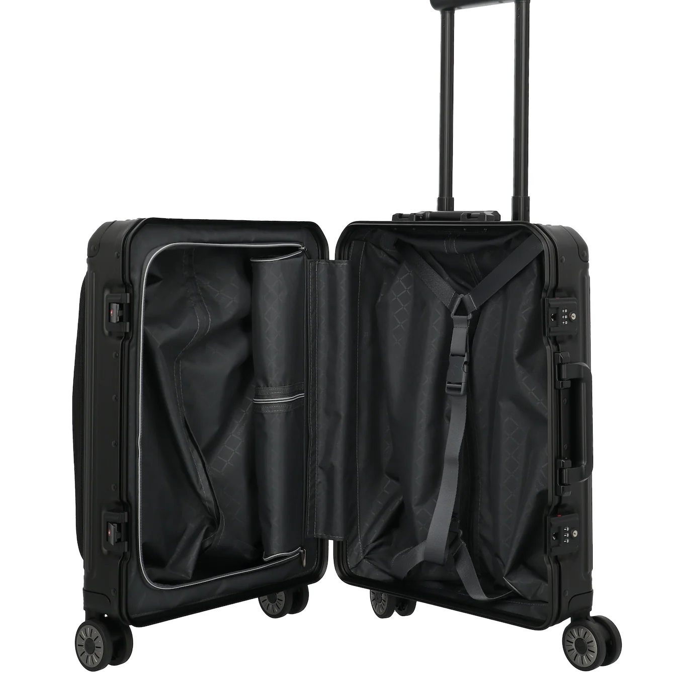 Travelite Next Trolley S+ 55cm Front Pocket - Image 4