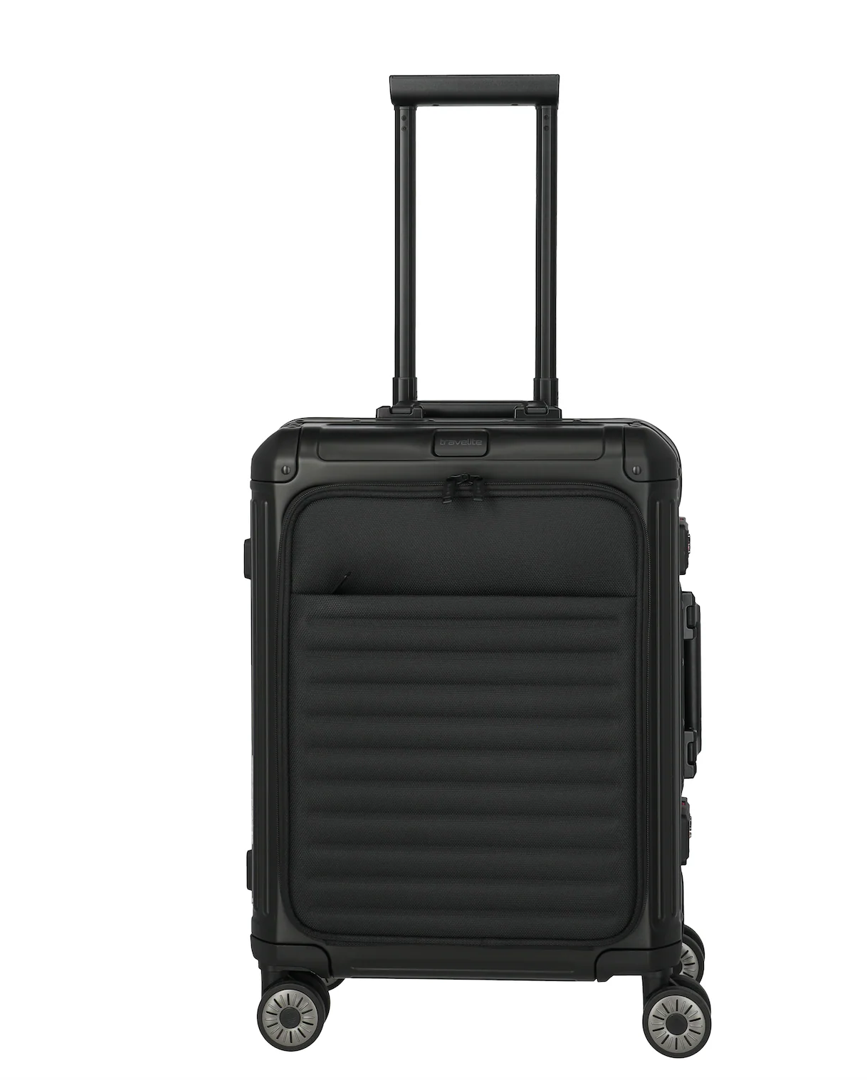 Travelite Next Trolley S+ 55cm Front Pocket - Image 7