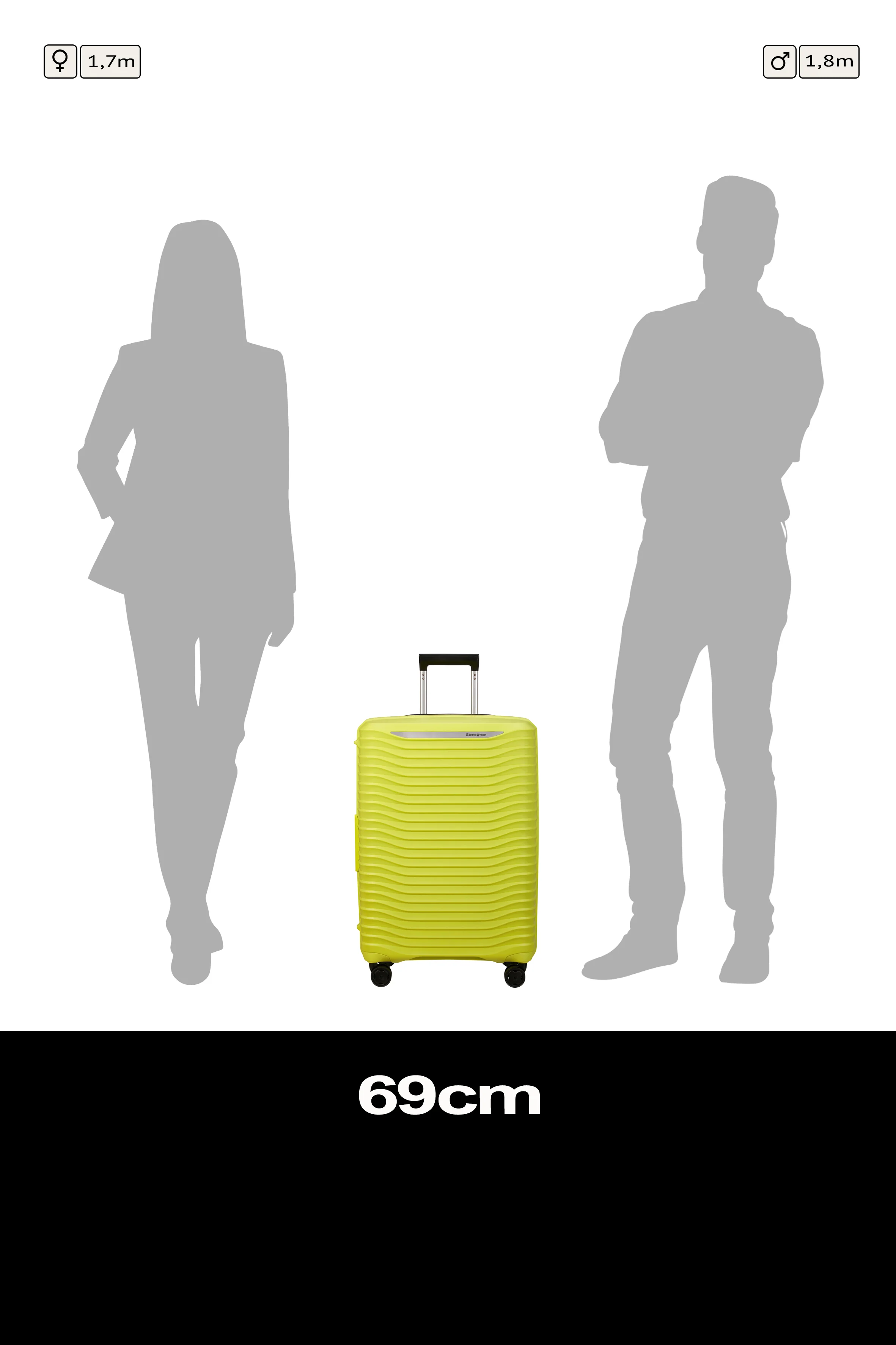 Samsonite Upscape Spinner expandable (4 wheels) 68cm - Image 185