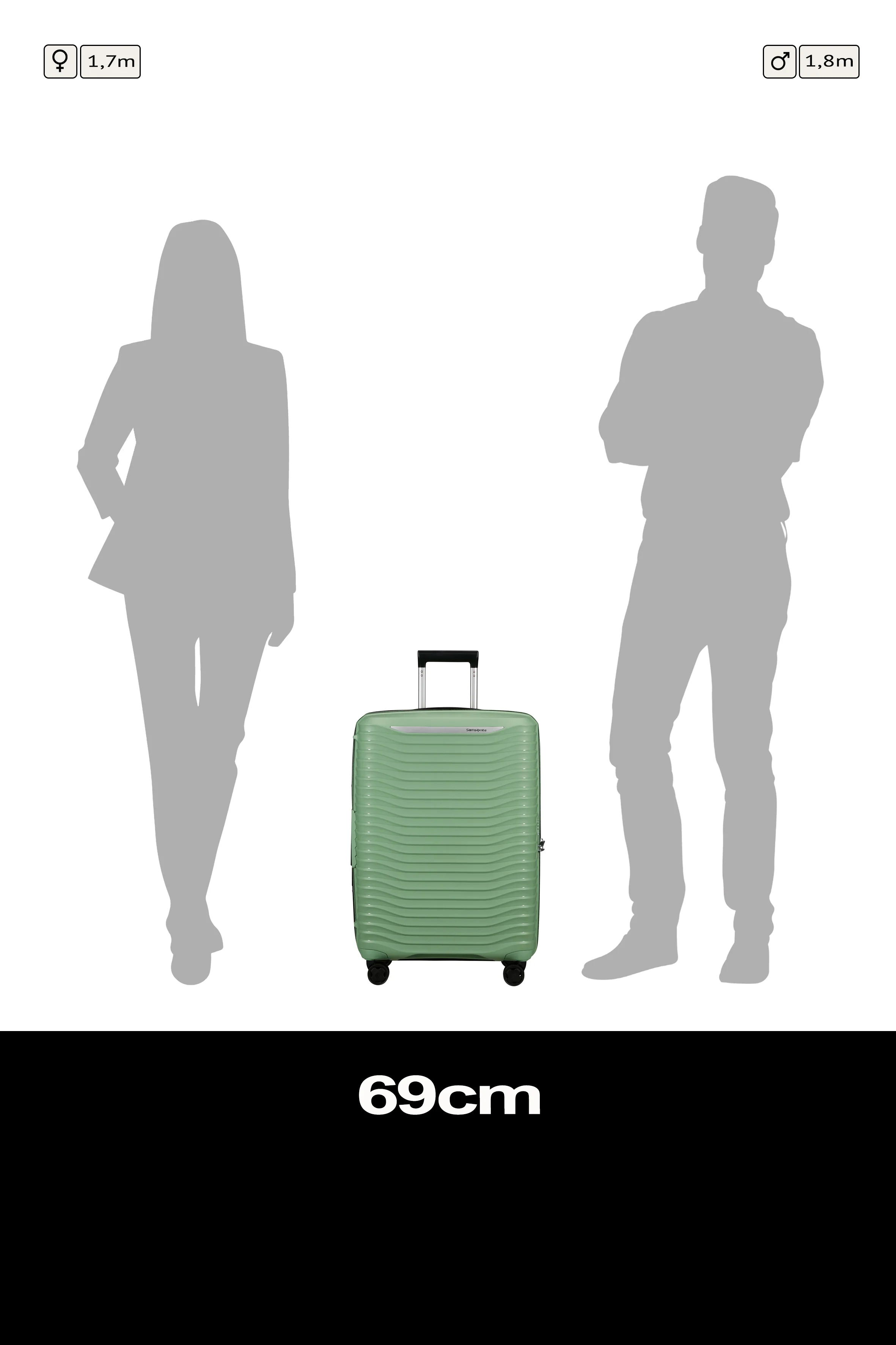 Samsonite Upscape Spinner expandable (4 wheels) 68cm - Image 68