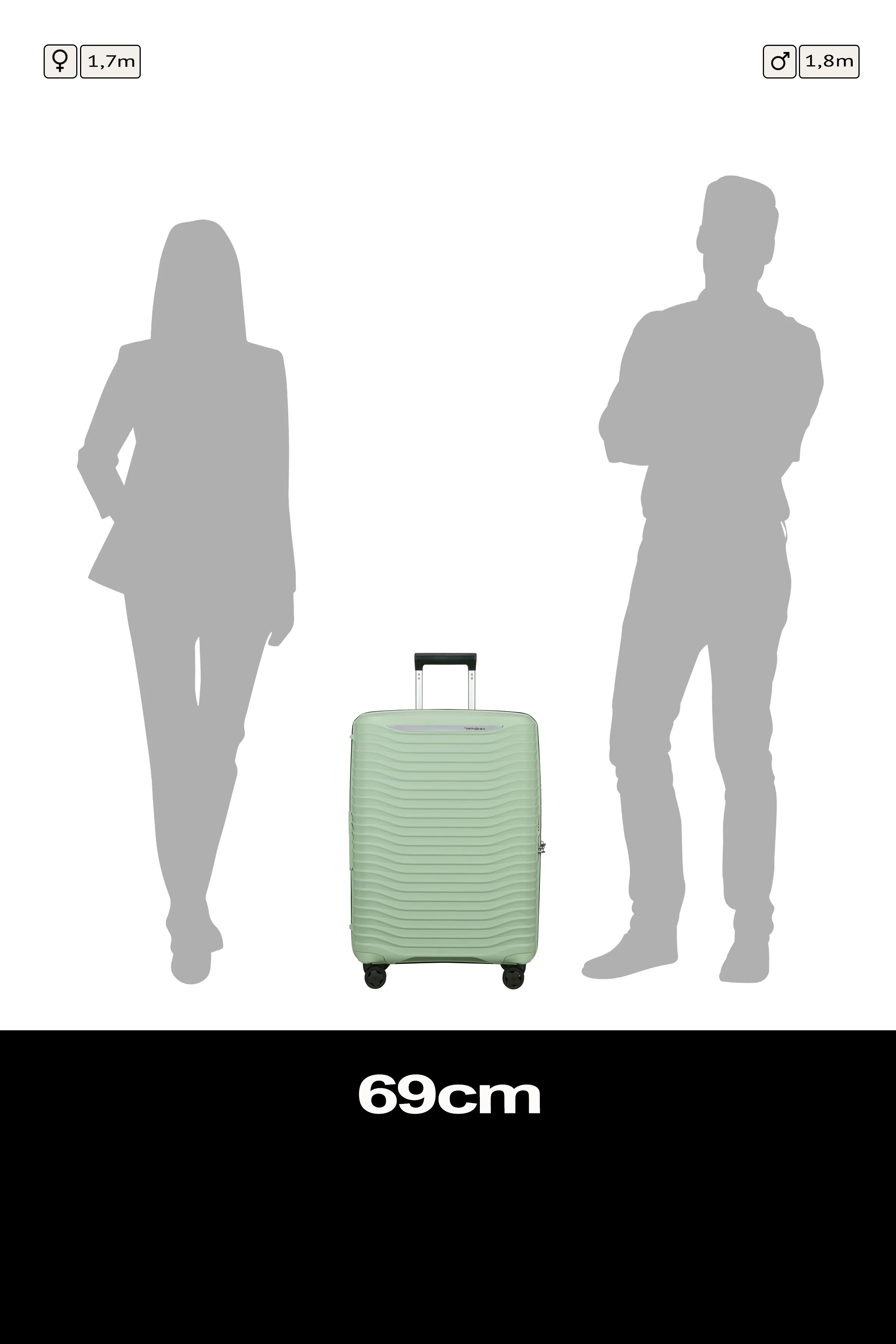 Samsonite Upscape Spinner expandable (4 wheels) 68cm - Image 77