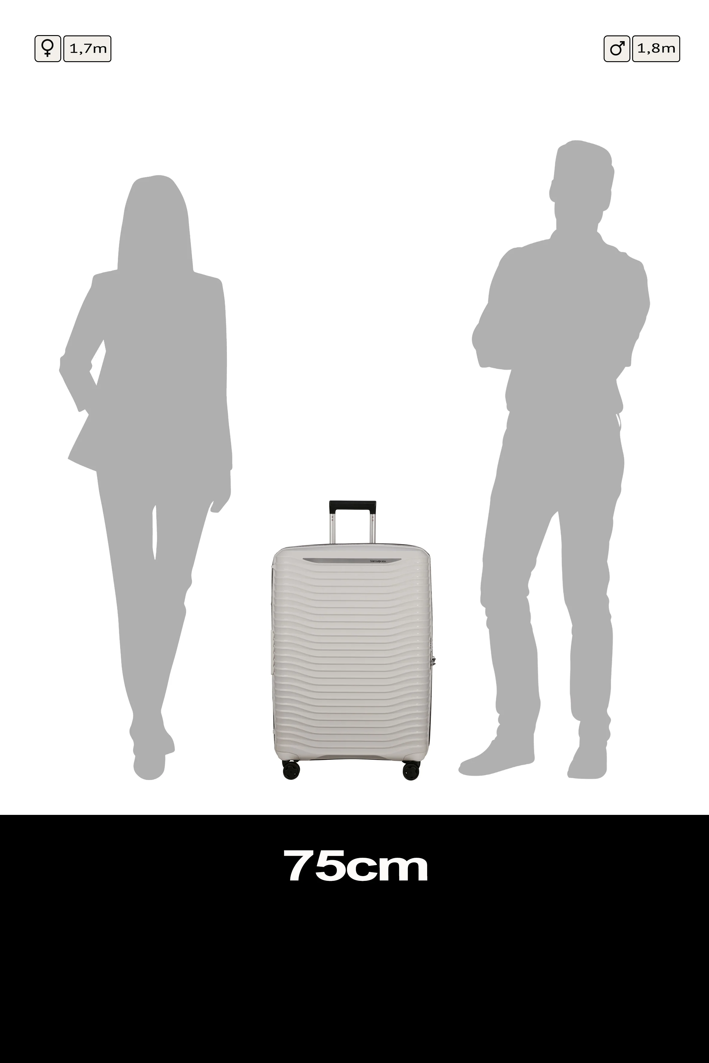 Samsonite Upscape Spinner expandable (4 wheels) 75cm - Image 141