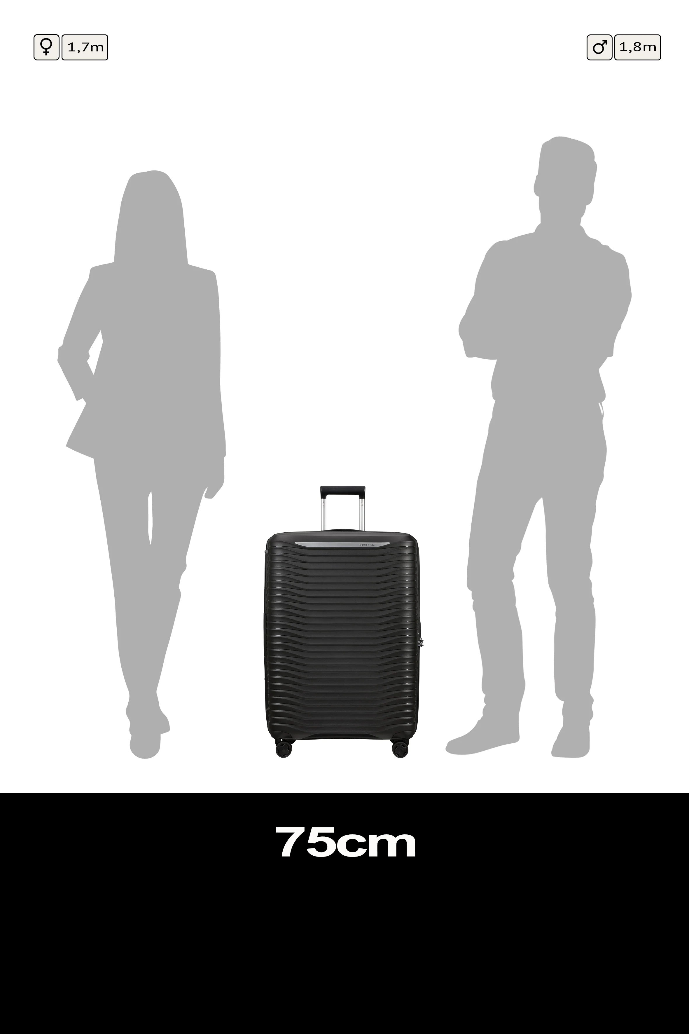 Samsonite Upscape Spinner expandable (4 wheels) 75cm - Image 142