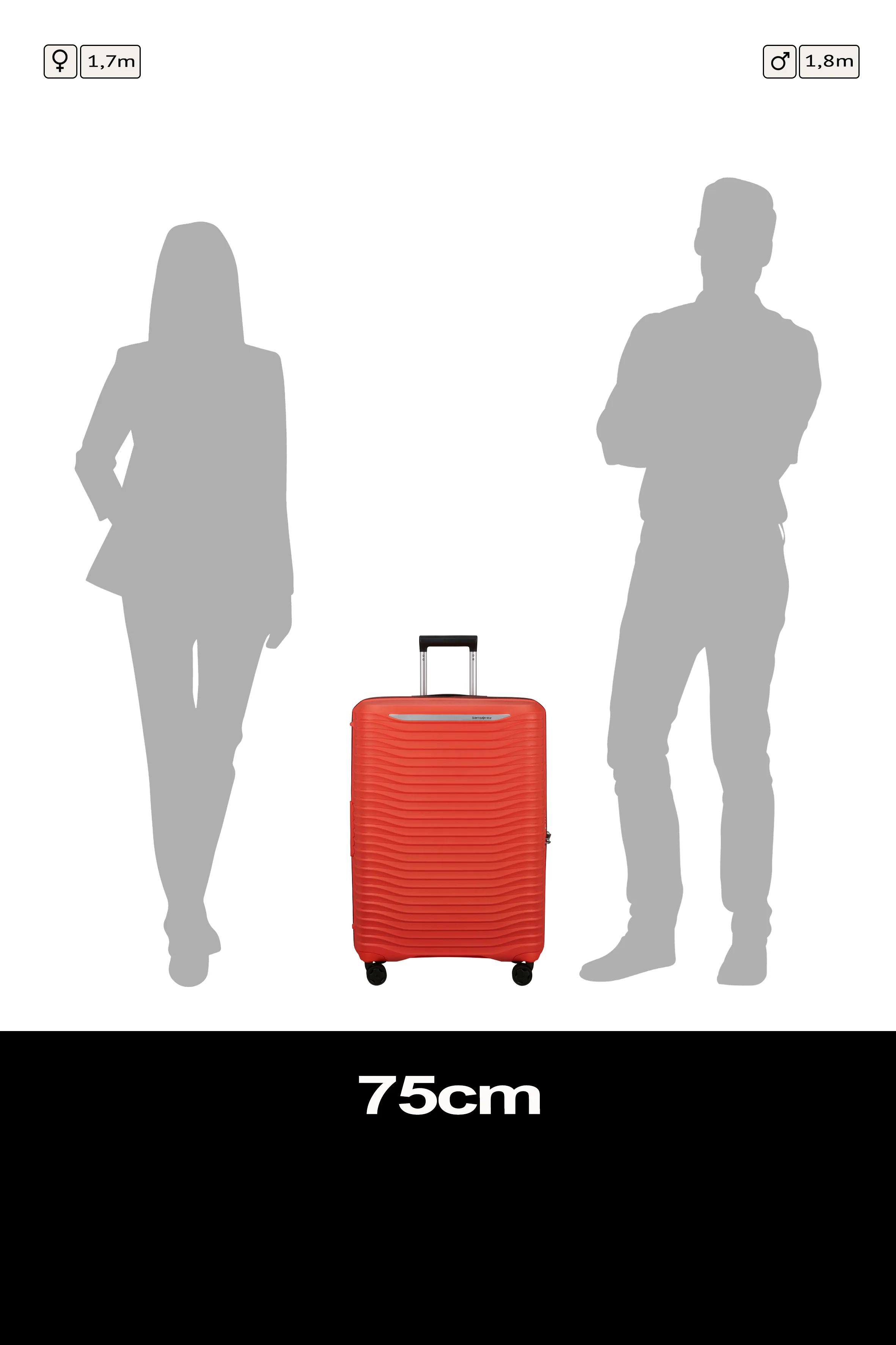 Samsonite Upscape Spinner expandable (4 wheels) 75cm - Image 150