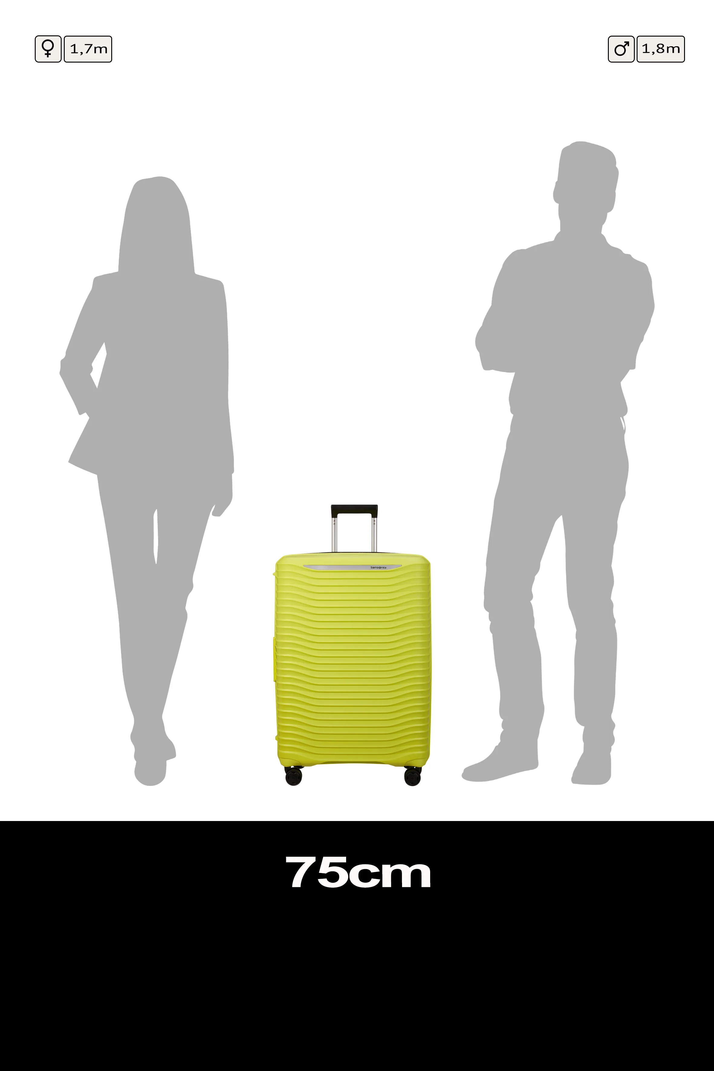 Samsonite Upscape Spinner expandable (4 wheels) 75cm - Image 159