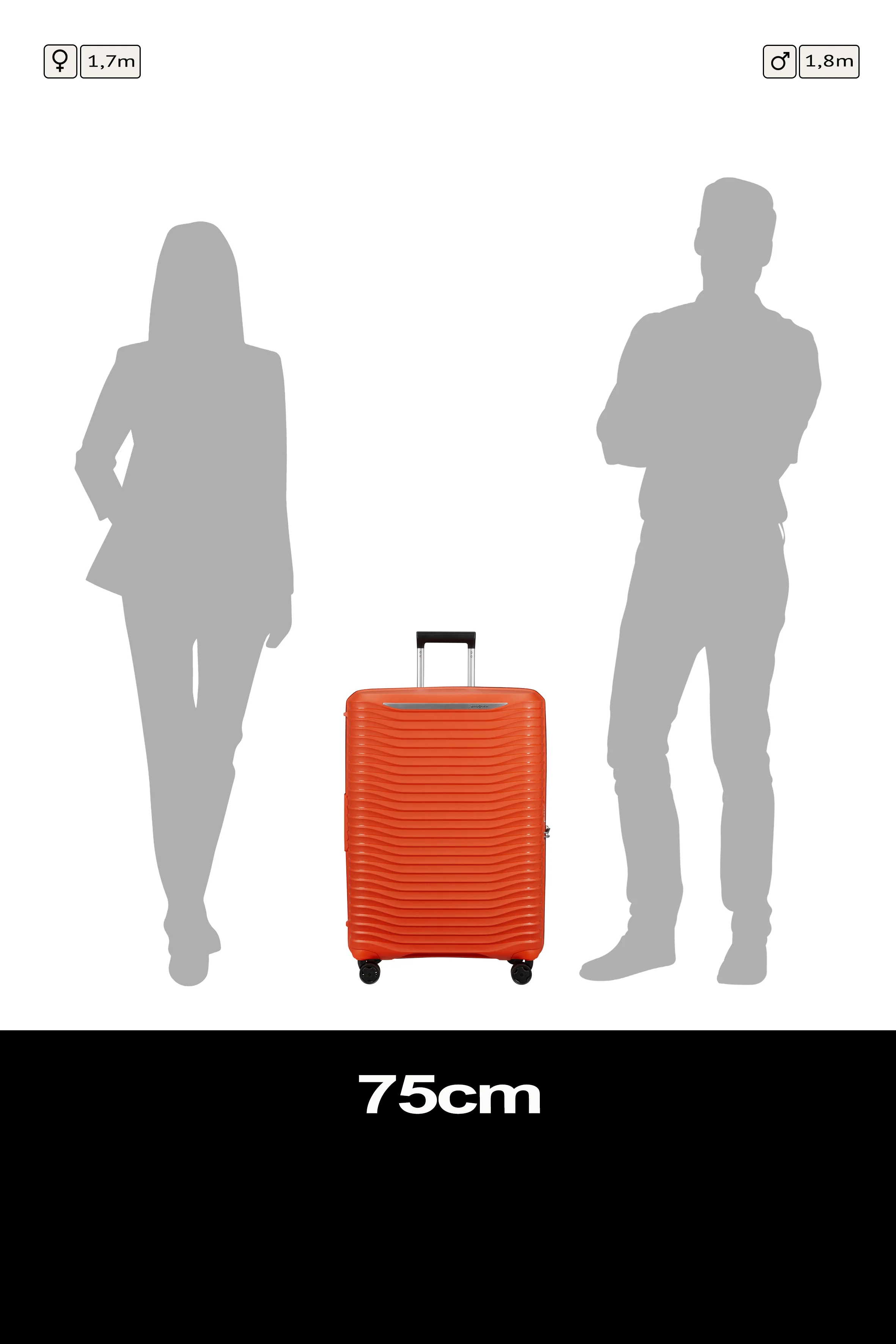 Samsonite Upscape Spinner expandable (4 wheels) 75cm - Image 166