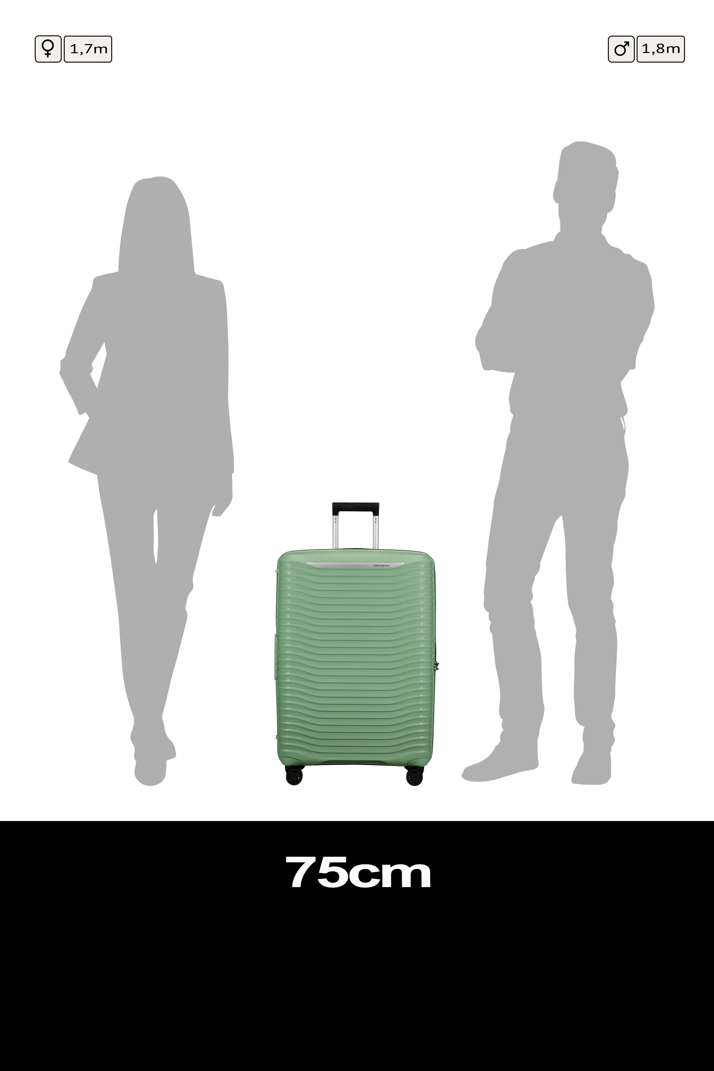 Samsonite Upscape Spinner expandable (4 wheels) 75cm - Image 169