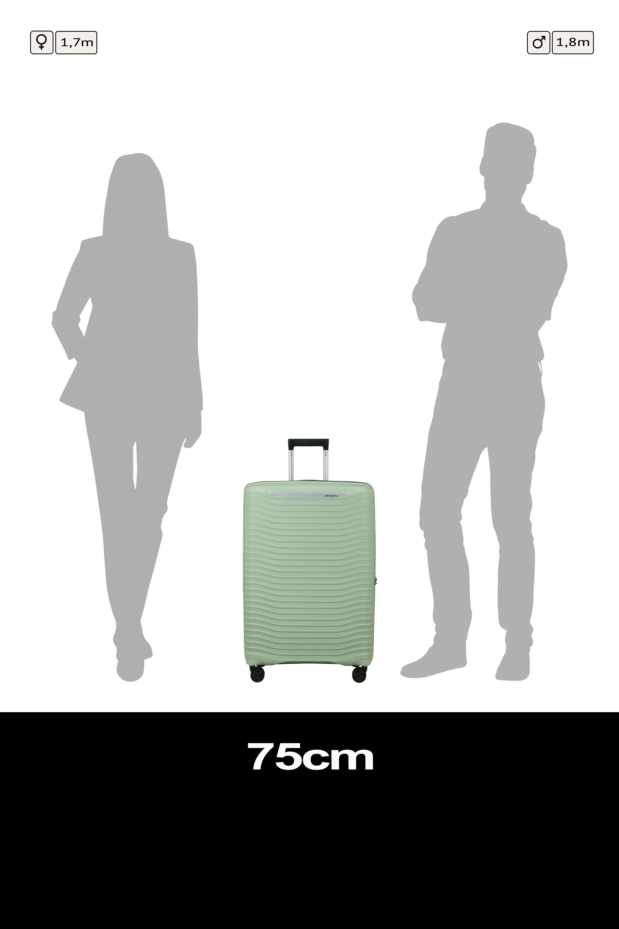 Samsonite Upscape Spinner expandable (4 wheels) 75cm - Image 178