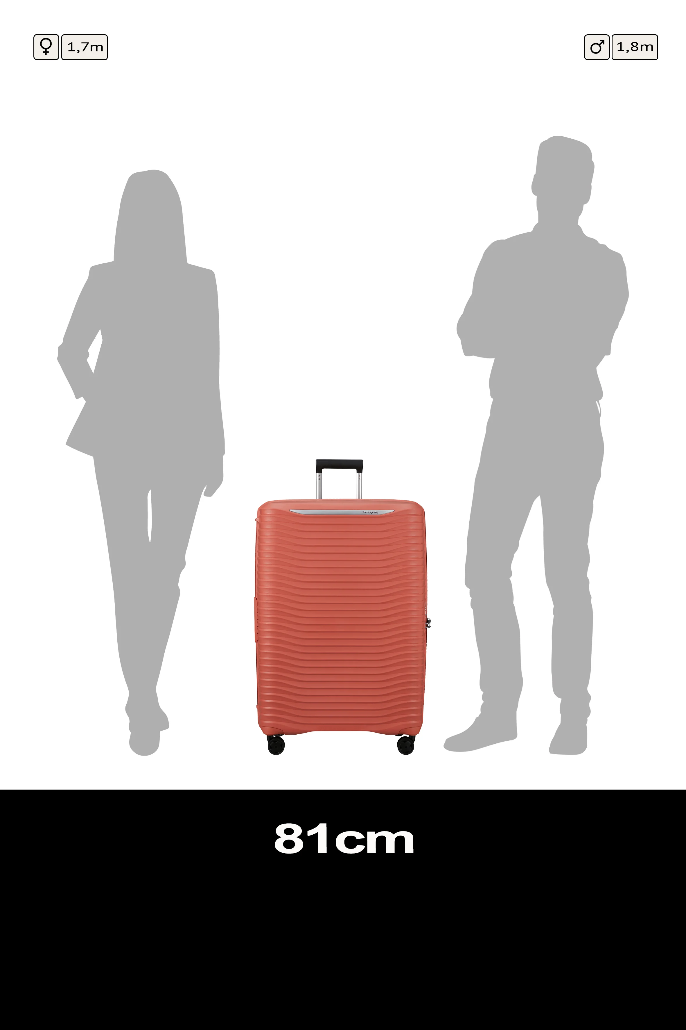 Samsonite Upscape 81cm Expandable Spinner - Image 108