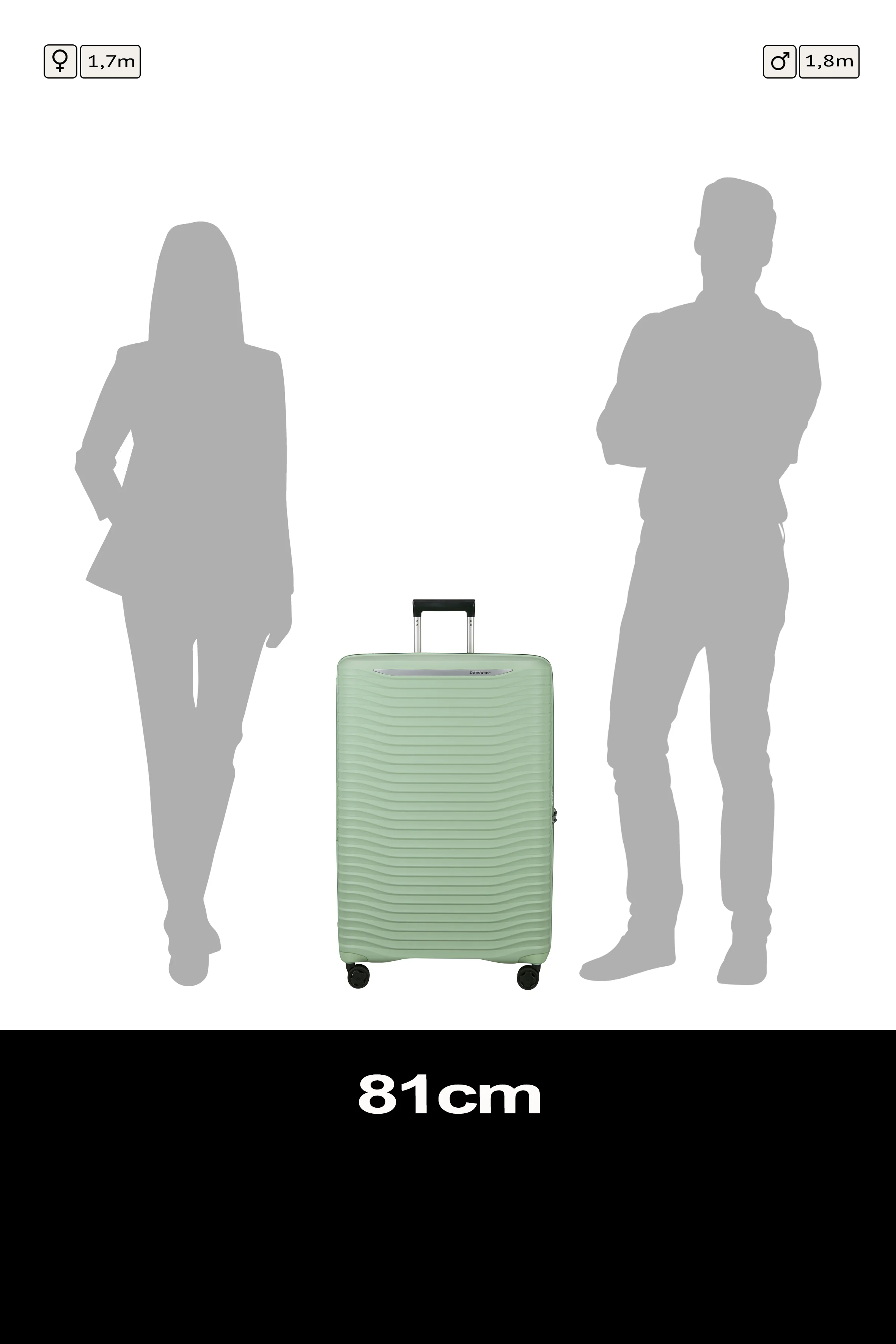 Samsonite Upscape 81cm Expandable Spinner - Image 117