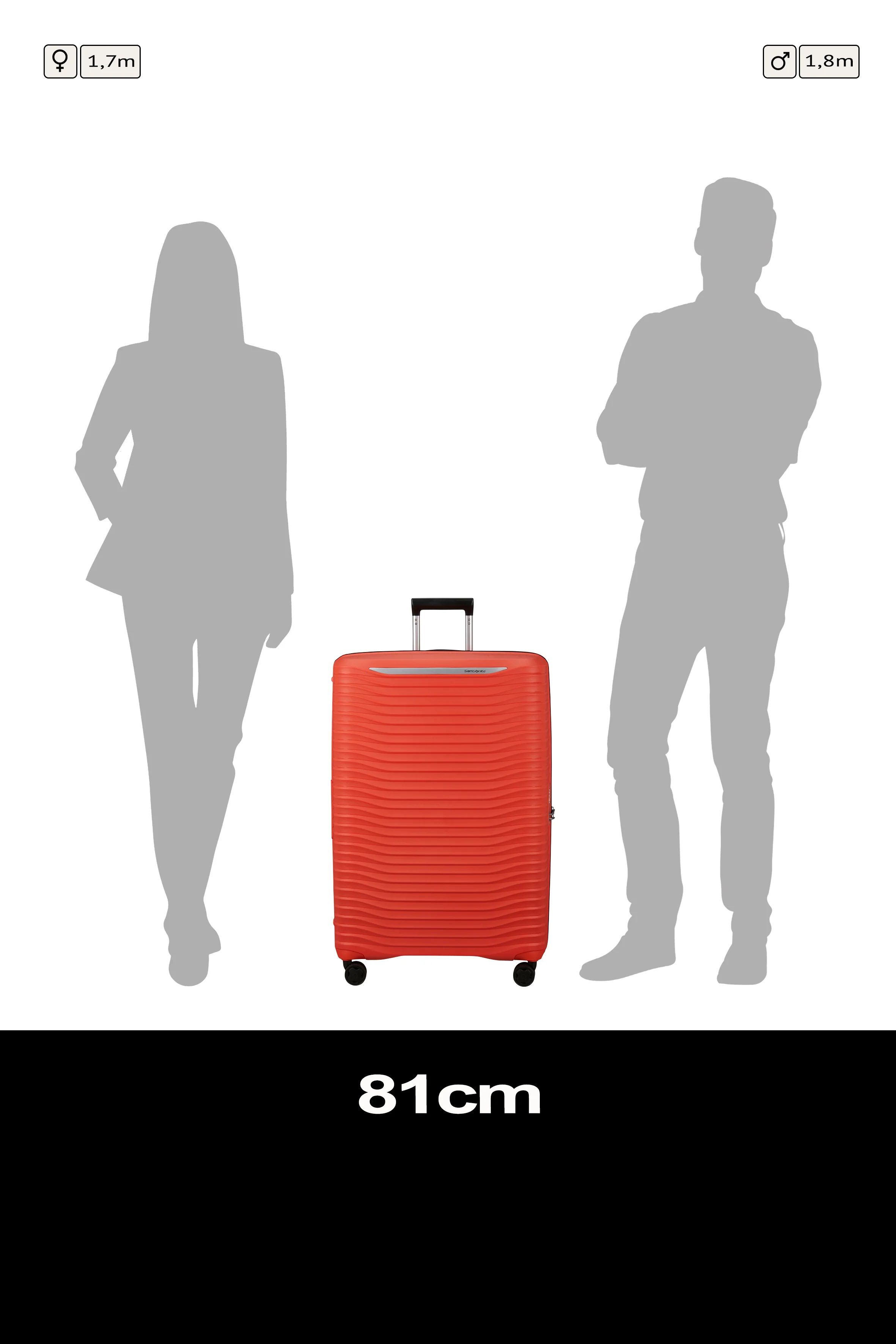 Samsonite Upscape 81cm Expandable Spinner - Image 90